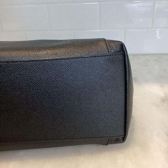 Coach Ava Crossgrain Leather Shoulder Bag Tote - Picture 7 of 14